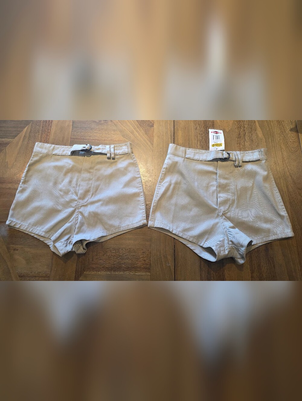 Tru Spec UDT Shorts Sz 28 / 6 Set Of 2 Khaki Belted Field Use Swim NWT